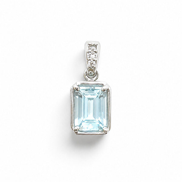 AquaMarin NacklaceCharm(アクアマリン3月)
