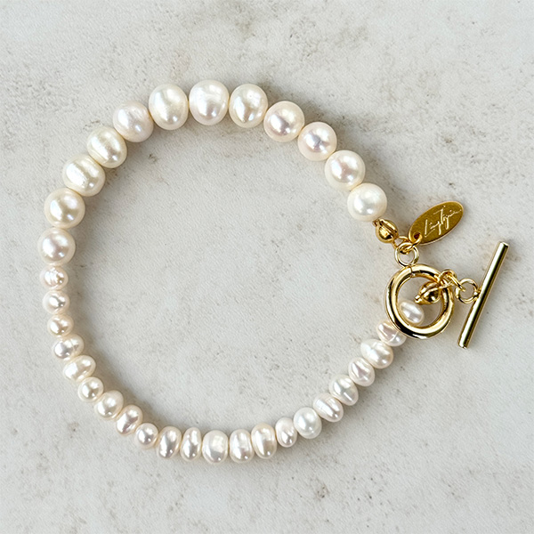 WhitePearlBracelet(パール)